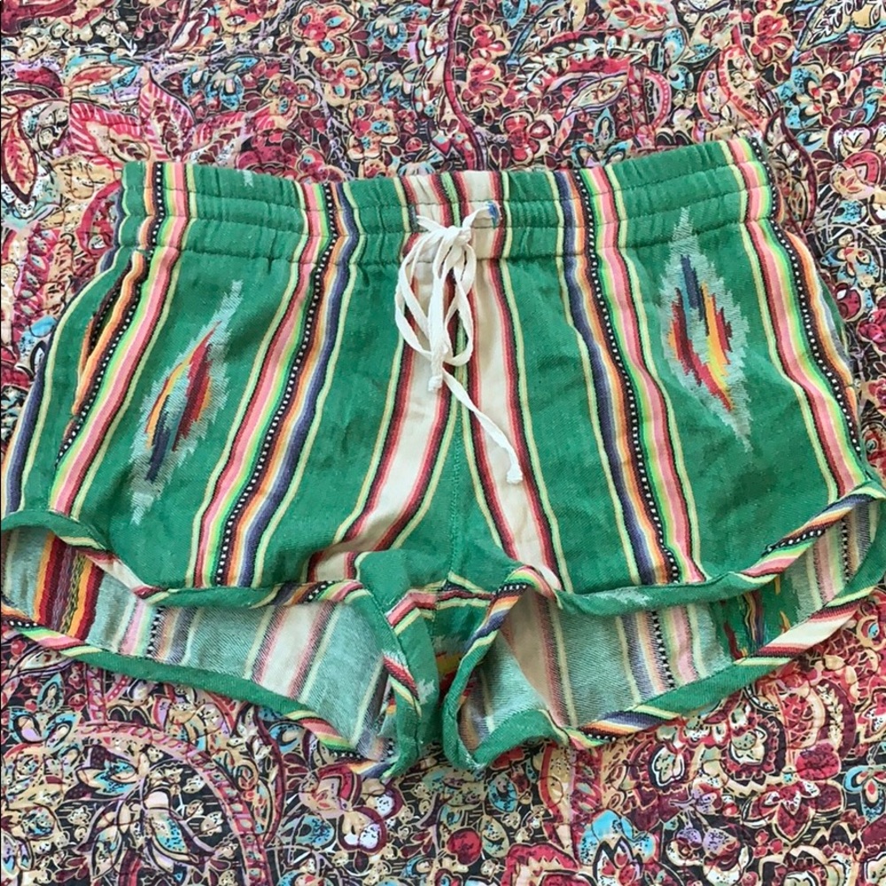 Serape shorts